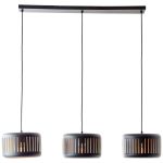 Brilliant Tyas Pendel Lampe Metall Svart Gull | Egnet for 3x E27