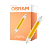 Osram LED Slim Line R7S LED R7S 118mm Klar 8W 806lm - 840 Kald Hvit | Erstatter 60W