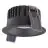 Ledvance LED spot Fix Aluminium svart 8W 680lm 36D - 930 varm hvit | Utskjæring 68mm - IP44 - beste fargegjengivelse - dimbar