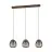 Eglo Pendel Lampe Espinal Stål Bronse | IP20 - Egnet for 3x E27 