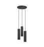 Nordlux Pendel Lampe Tilo Metall Svart | IP20 - Egnet for 3x GU10