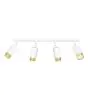 Emibig Taklampe Hiro Stål Hvit | Egnet for 4x GU10 - Max 10W