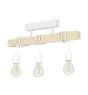 Eglo Taklampe Townshend Stål Hvit Tre | IP20 - Egnet for 3x E27 