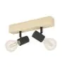 Eglo Taklampe Townshend 3 Tre Stål Svart | IP20 - Egnet for 2x E27 